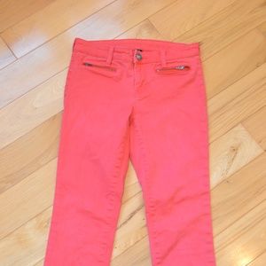 Gap jeans premium super skinny ankle coral 2 26